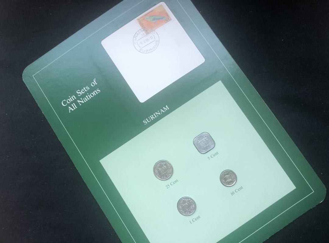 【币观天下】第六十一期拍卖 【富兰克林册子】苏里南流通币4枚