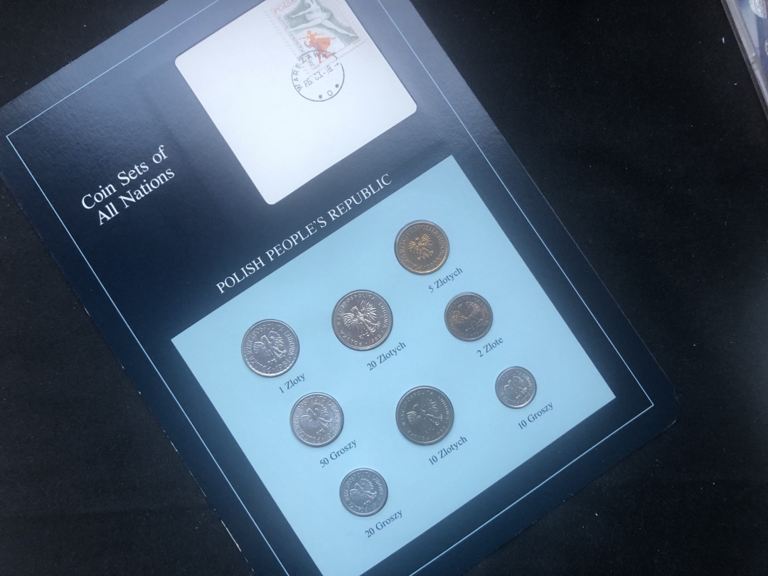 【币观天下】第六十一期拍卖 【富兰克林册子】波兰8枚币卡册