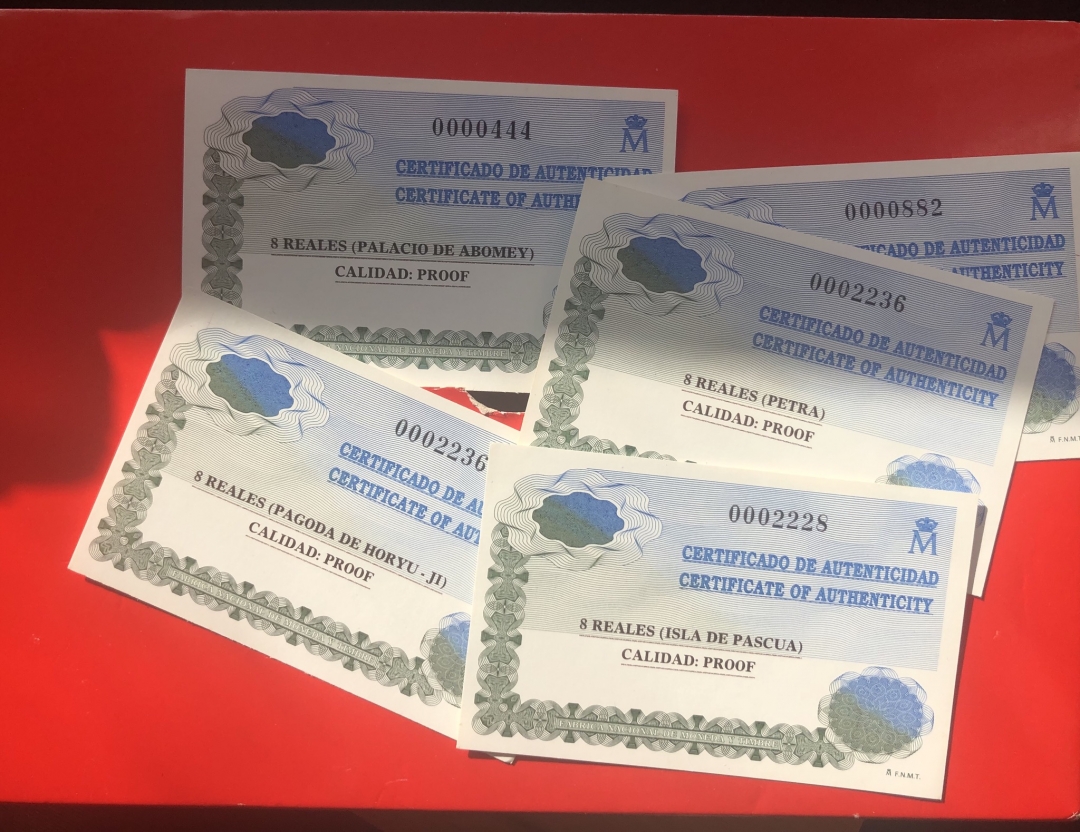 【币观天下】第六十一期拍卖 【西班牙】联合国教科文组织世界遗产保护系列