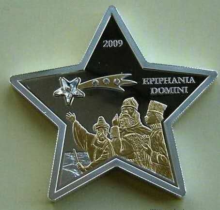 【随心拍】现代金银币拍卖第十三期 库克2009年圣诞夜法师之星银币