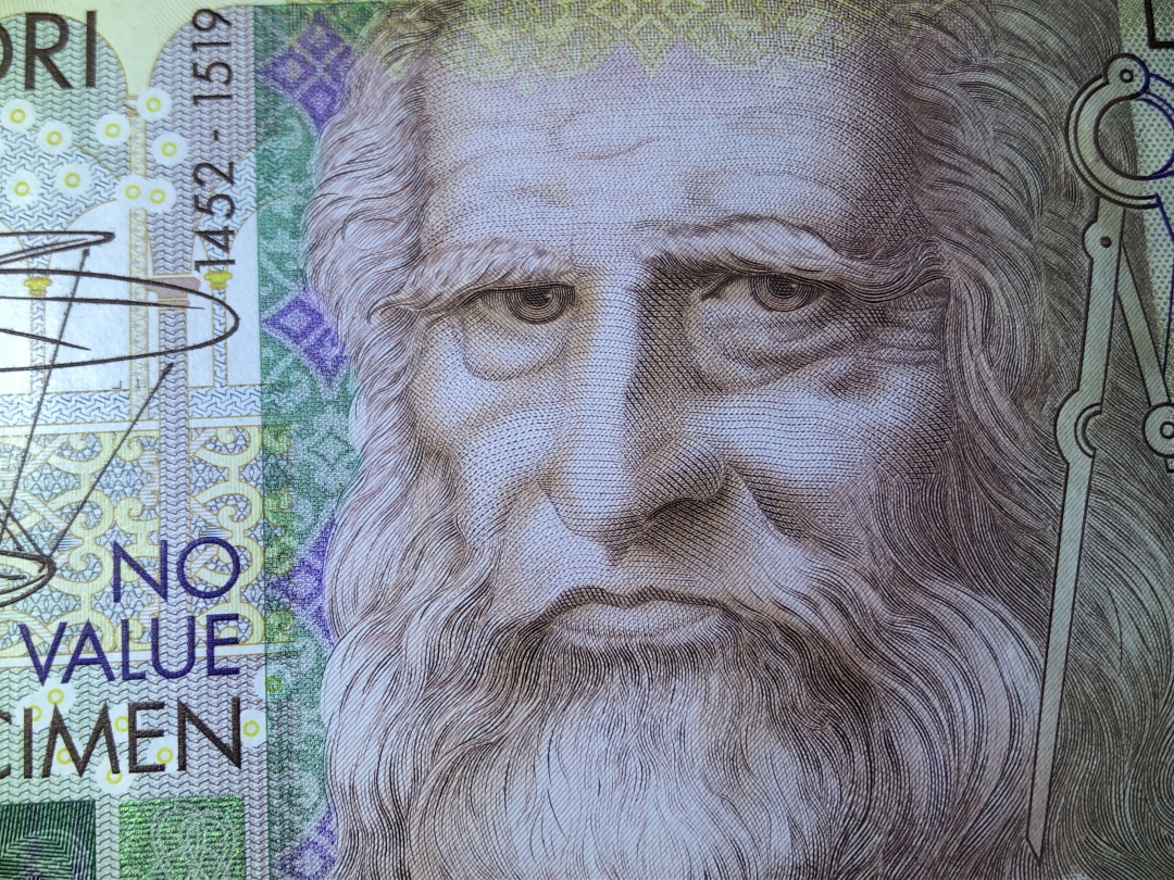 收藏联盟第八十一期拍卖 DE LA RUE GRIORI 2000 测试钞 达芬奇