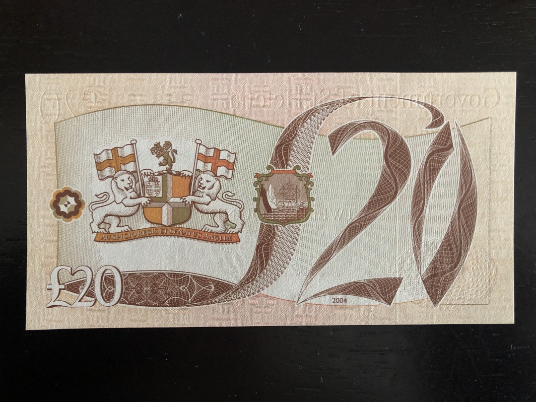 收藏联盟第八十一期拍卖 圣赫勒拿2004年20镑 UNC