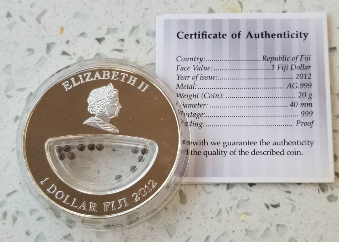 【币观天下】第六十二期拍卖 【 斐济】2012年自然母亲宝藏系列银币