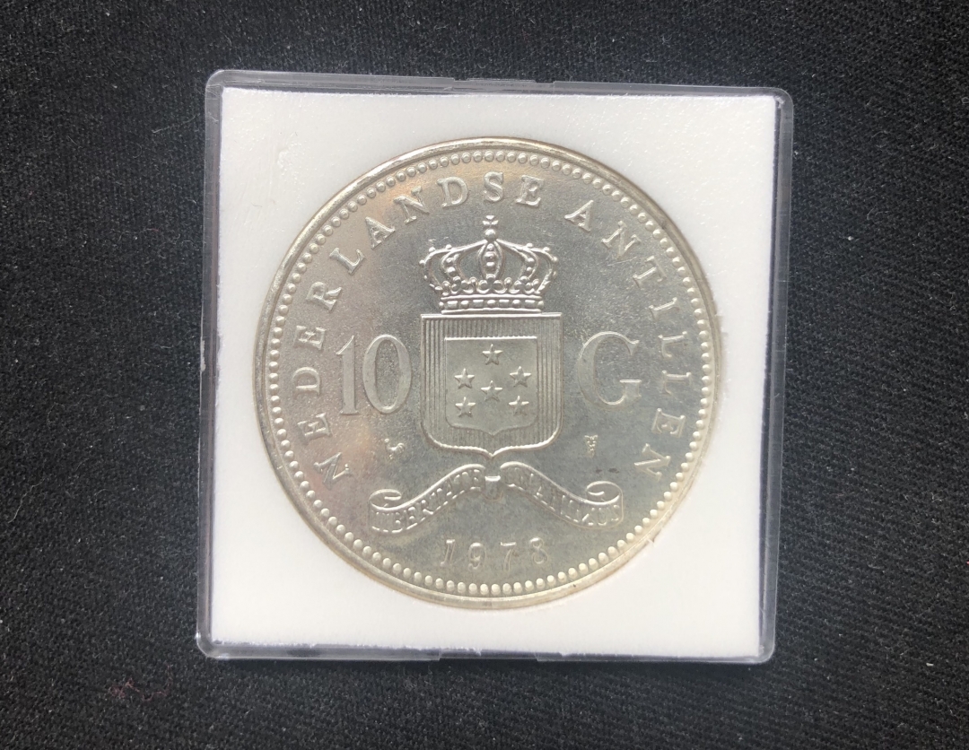 【币观天下】第六十二期拍卖 【荷属安德列斯】1978年10盾大银币
