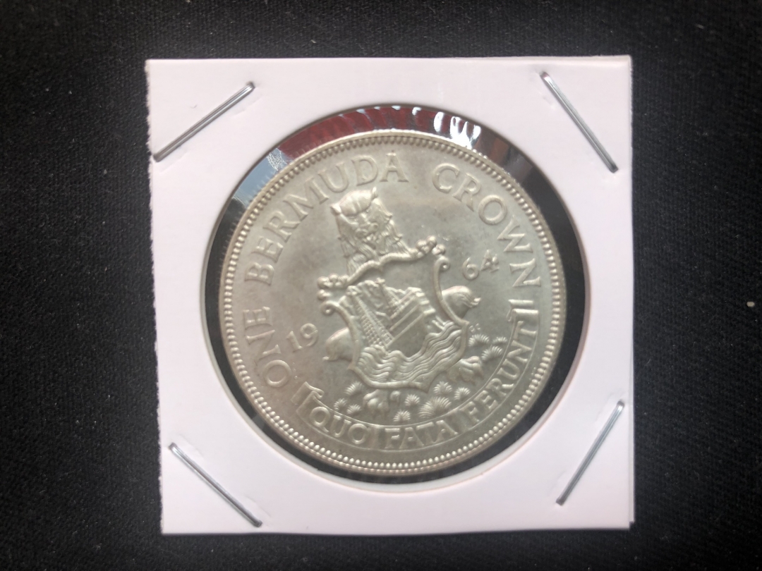 【币观天下】第六十二期拍卖 【百慕大】1964年女王头像银币