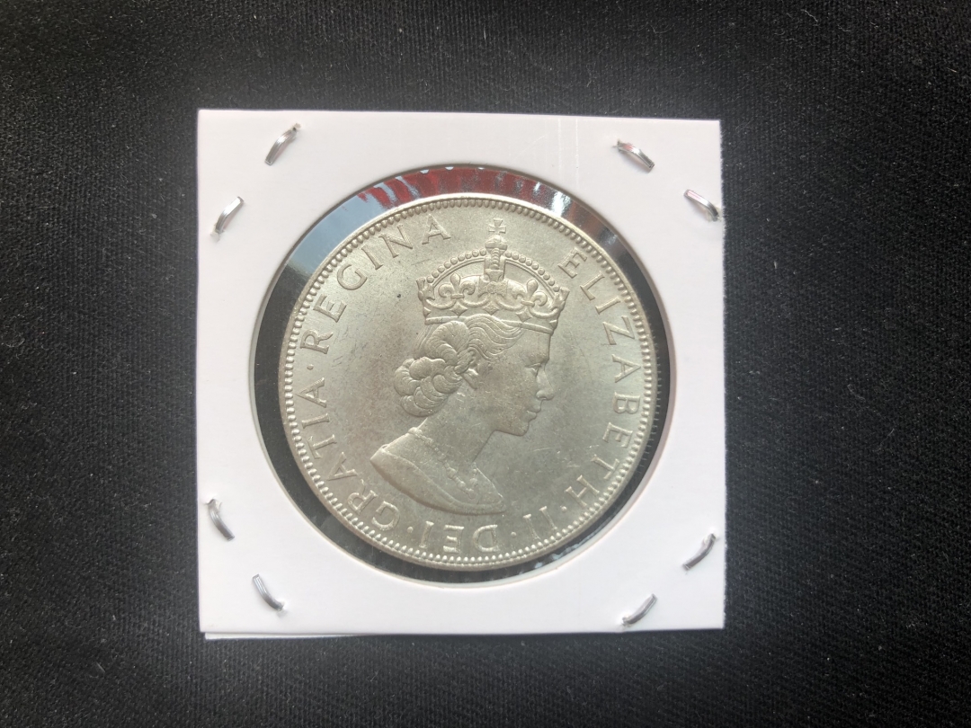 【币观天下】第六十二期拍卖 【百慕大】1964年女王头像银币