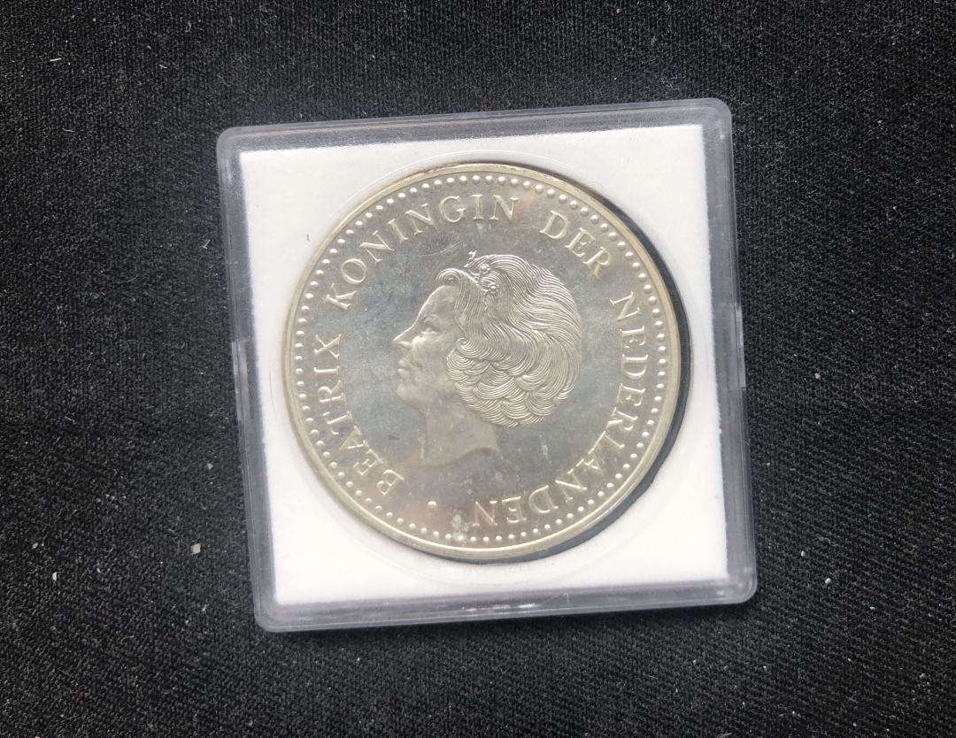 【币观天下】第六十二期拍卖 【荷属安德烈斯】1980年女王银币24g