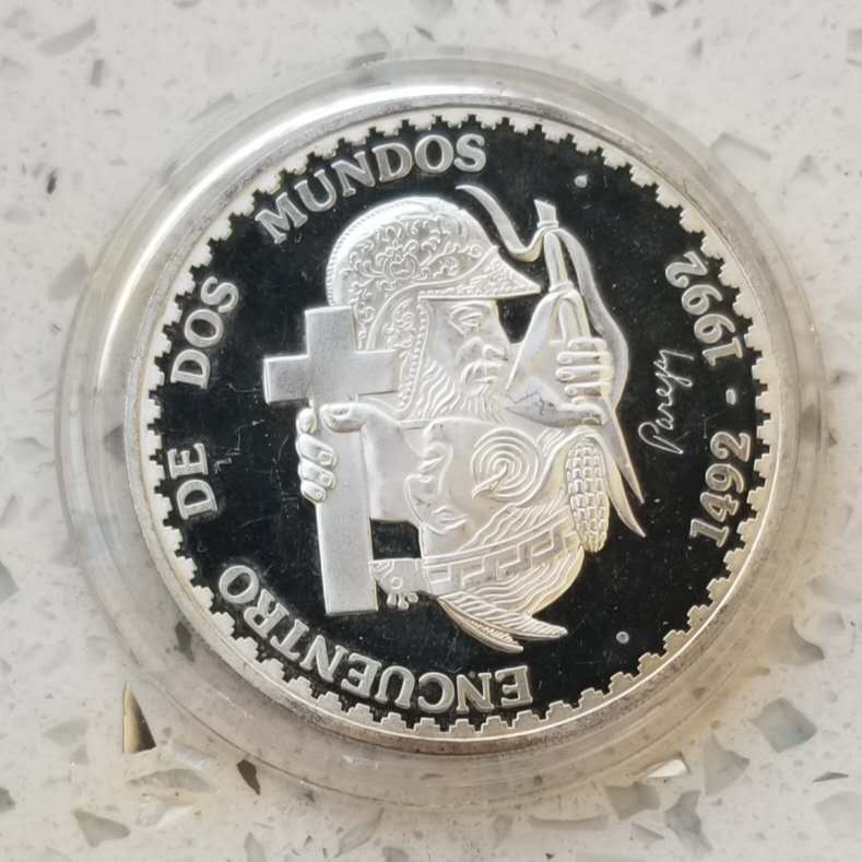 【币观天下】第六十二期拍卖 【秘鲁】1991年发现新大陆500周年纪念银币