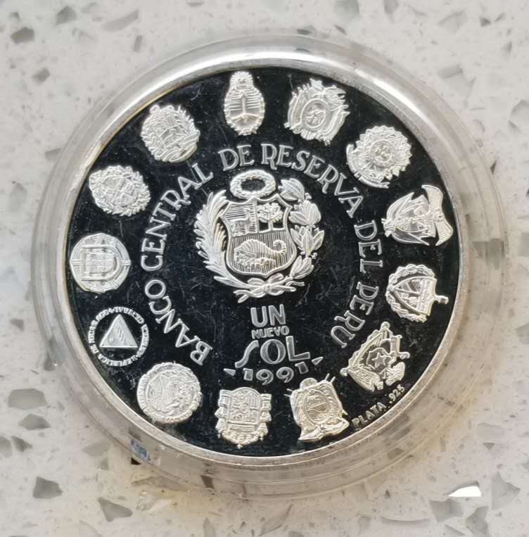 【币观天下】第六十二期拍卖 【秘鲁】1991年发现新大陆500周年纪念银币