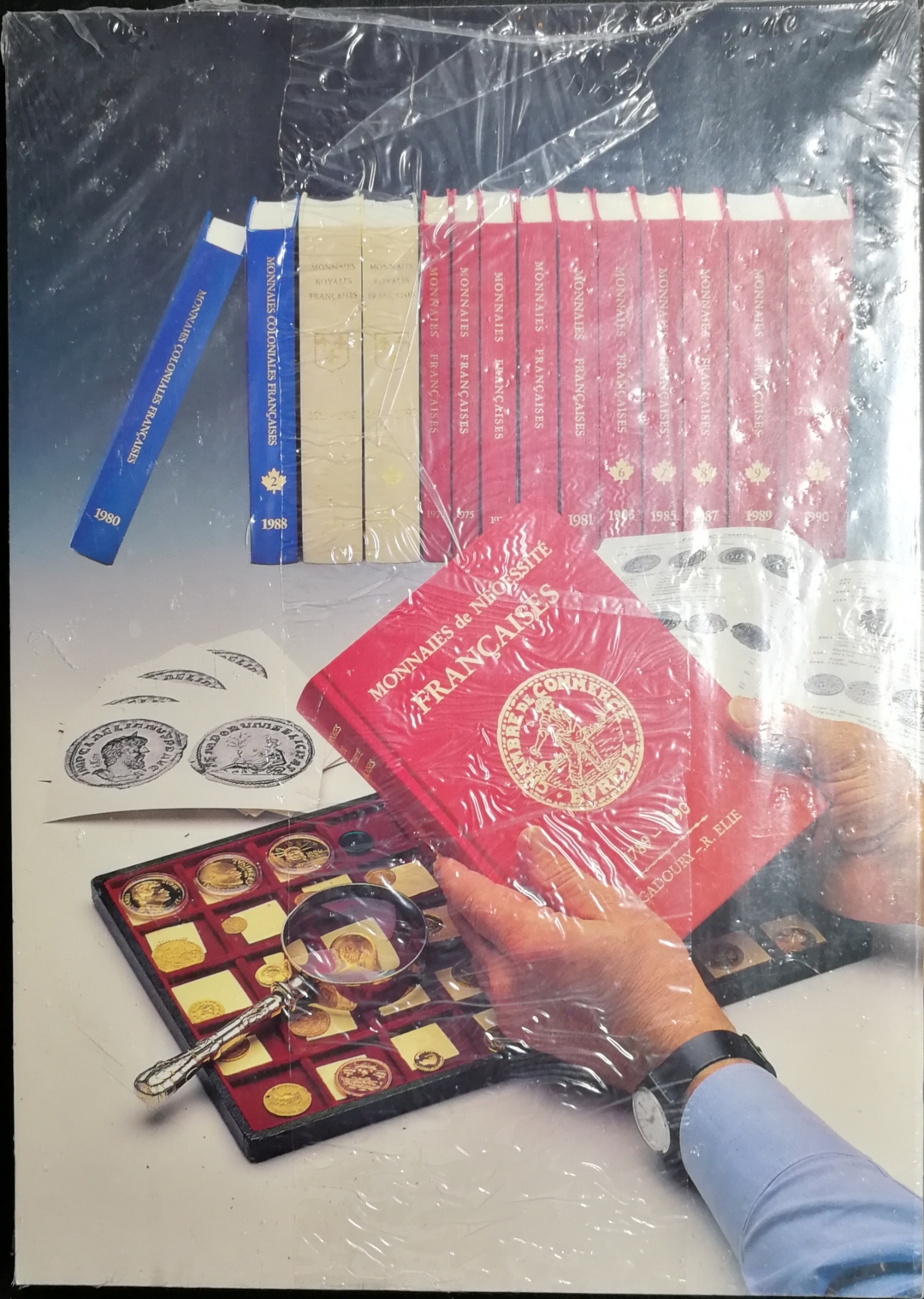 凡希社世界钱币拍卖第八十二期 目录两本--法殖和1990世界钱币年鉴