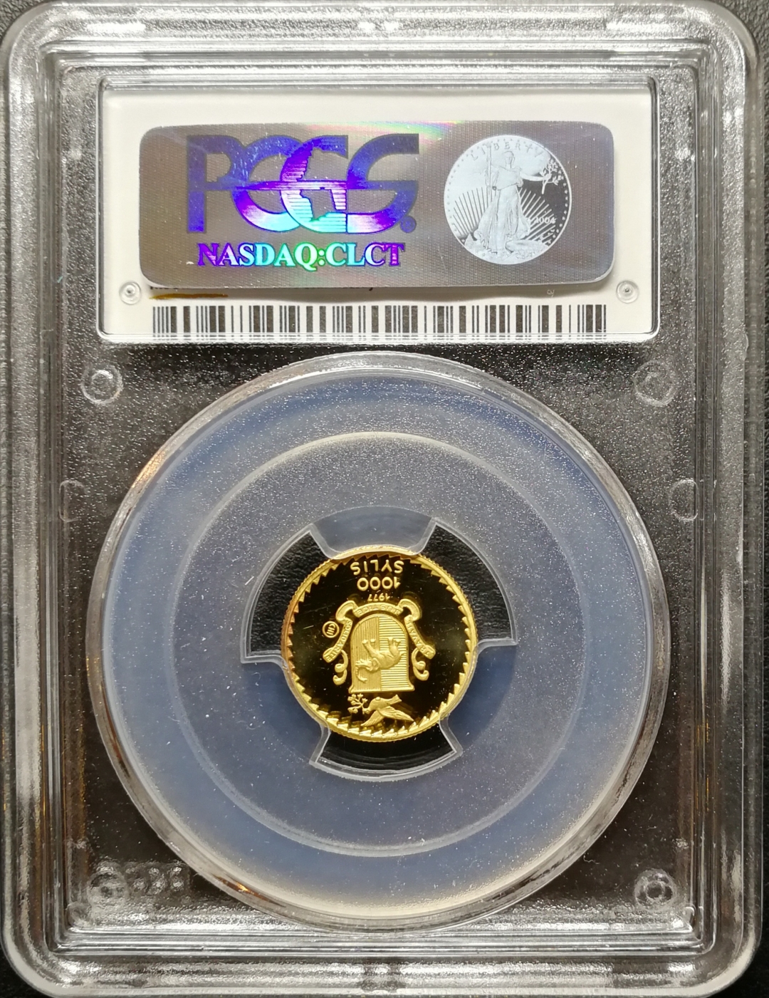 凡希社世界钱币拍卖第八十二期 稀!1977几内亚恩克马鲁1000S金币PCGS-PF66DCAM仅150枚
