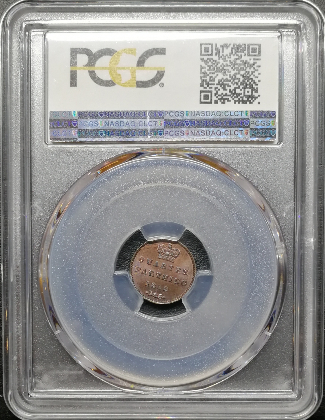凡希社世界钱币拍卖第八十二期 1852英属锡兰小维1/4法新PCGS-MS63