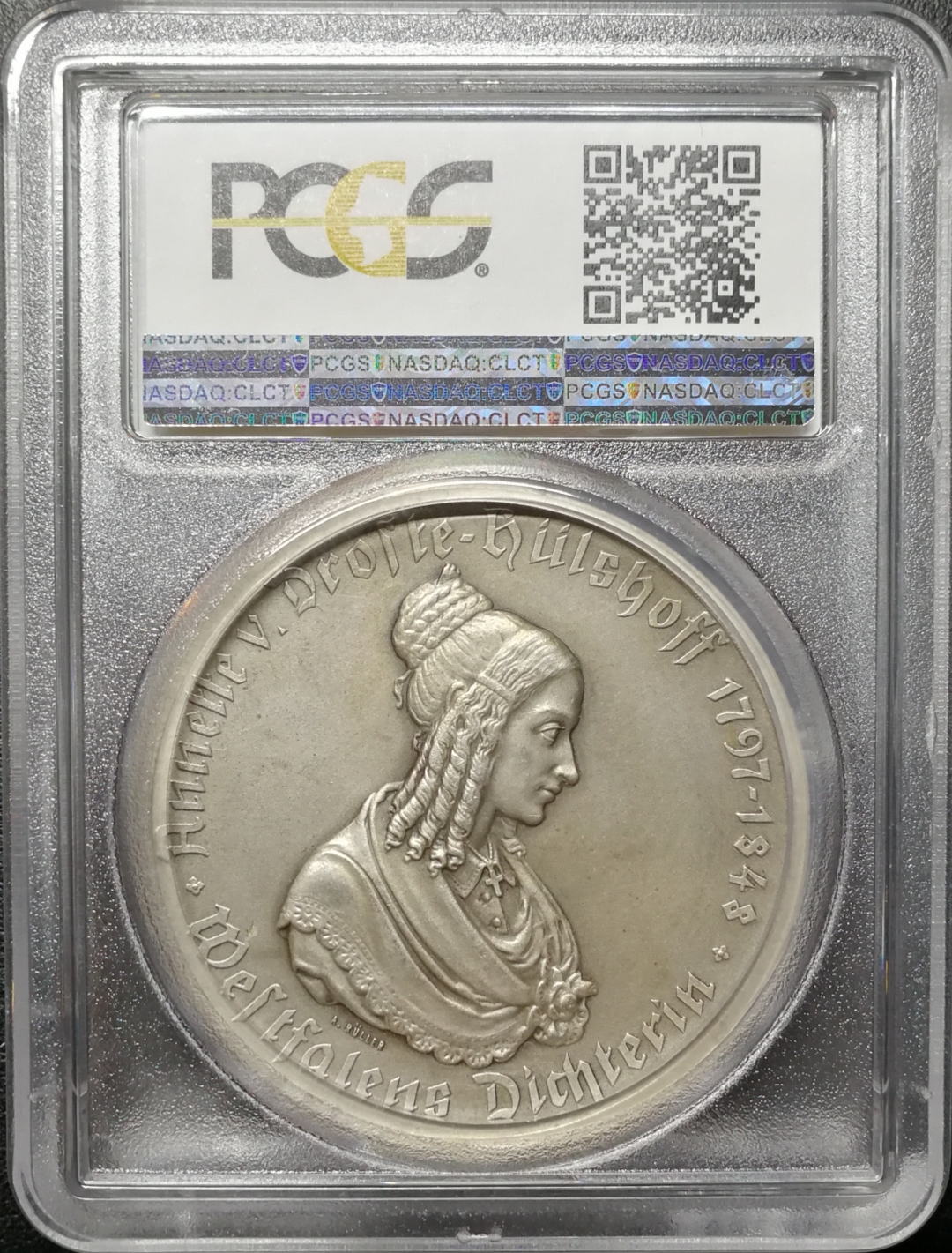 凡希社世界钱币拍卖第八十二期 稀!德国威斯特伐利亚马币双头像PCGS-MS63