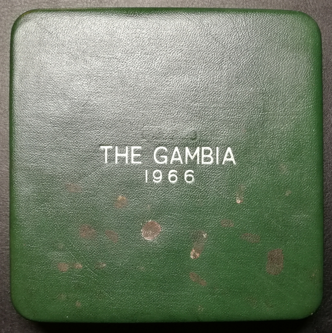 凡希社世界钱币拍卖第八十二期 1966冈比亚PS七枚原盒