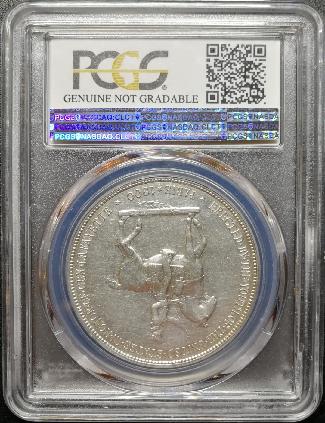 凡希社世界钱币拍卖第八十二期 1900美国拉法耶特dollar大银PCGS-AUD