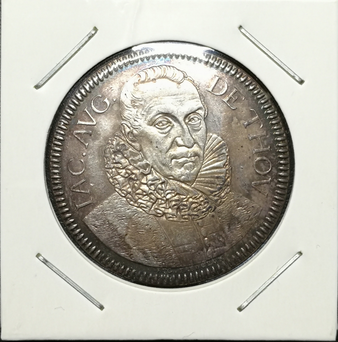 凡希社世界钱币拍卖第八十二期 1861法国南特图书馆代用银章