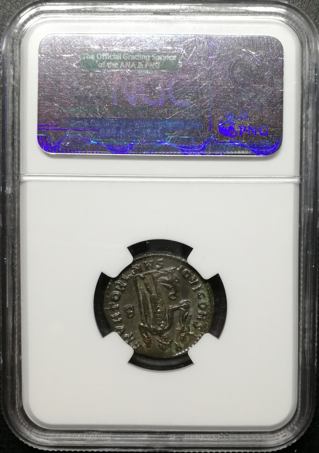 凡希社世界钱币拍卖第八十二期 古罗马李锡尼塞斯太尔斯铜币NGC-AU