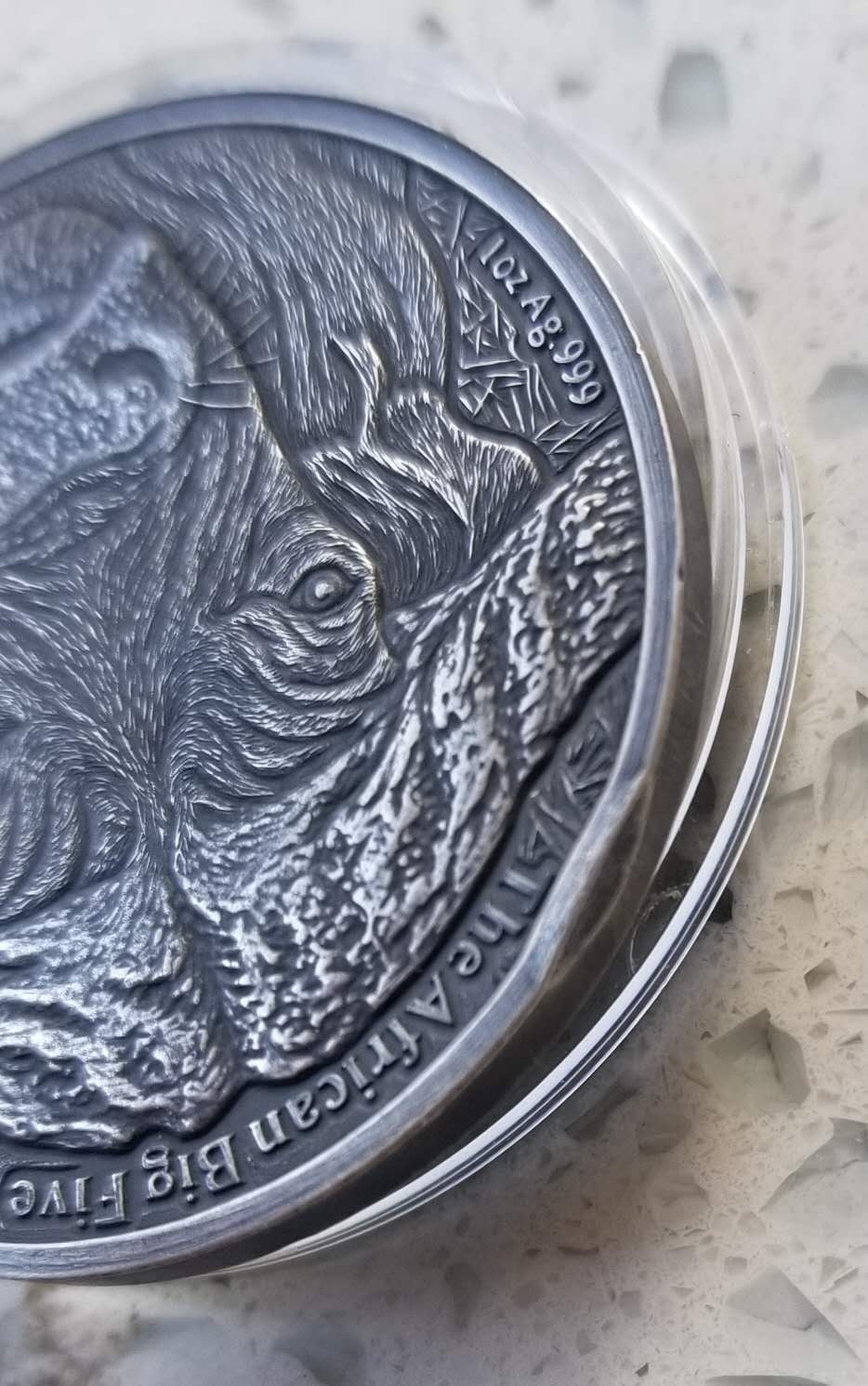 【币观天下】第六十三期拍卖 【布基纳法索】2016年野牛1盎司仿古银币【500枚】【有磕碰】