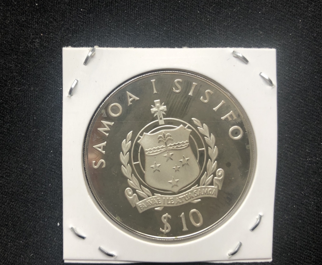 【币观天下】第六十三期拍卖 【萨摩亚】1983年运动会银币