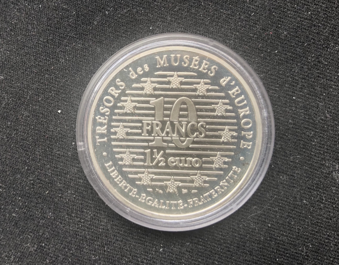 【币观天下】第六十三期拍卖 【法国】1996法国名画【泉】银币