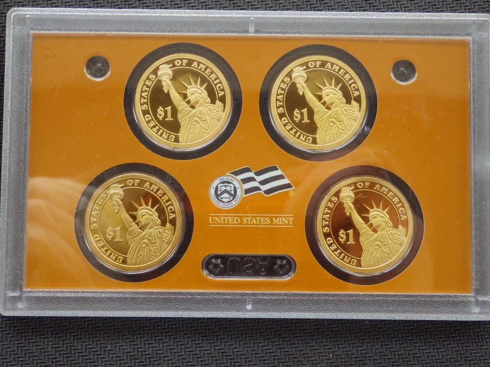 【币观天下】第六十三期拍卖 【美国】造币局原封proof封装2007年1美元纪念币精制套币