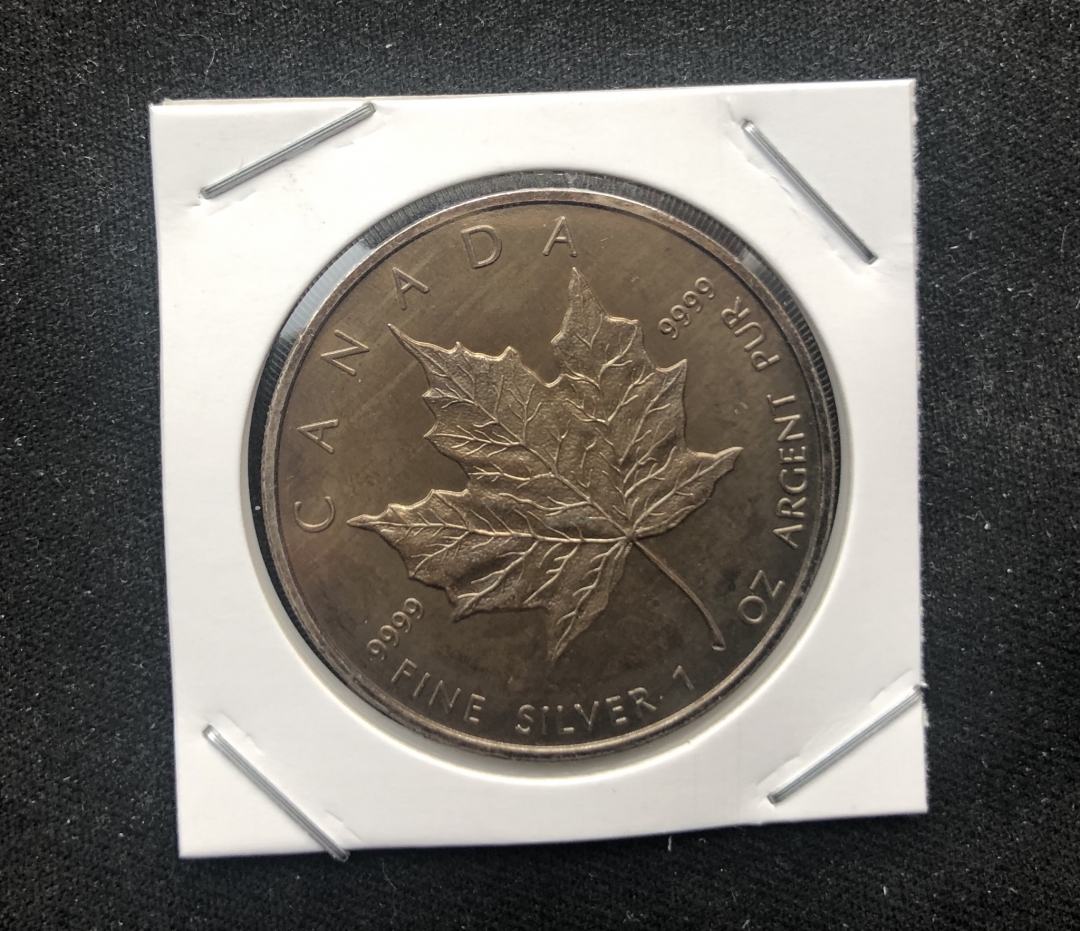 【币观天下】第六十四期拍卖 【加拿大】1988年加拿大1oz枫叶投资币