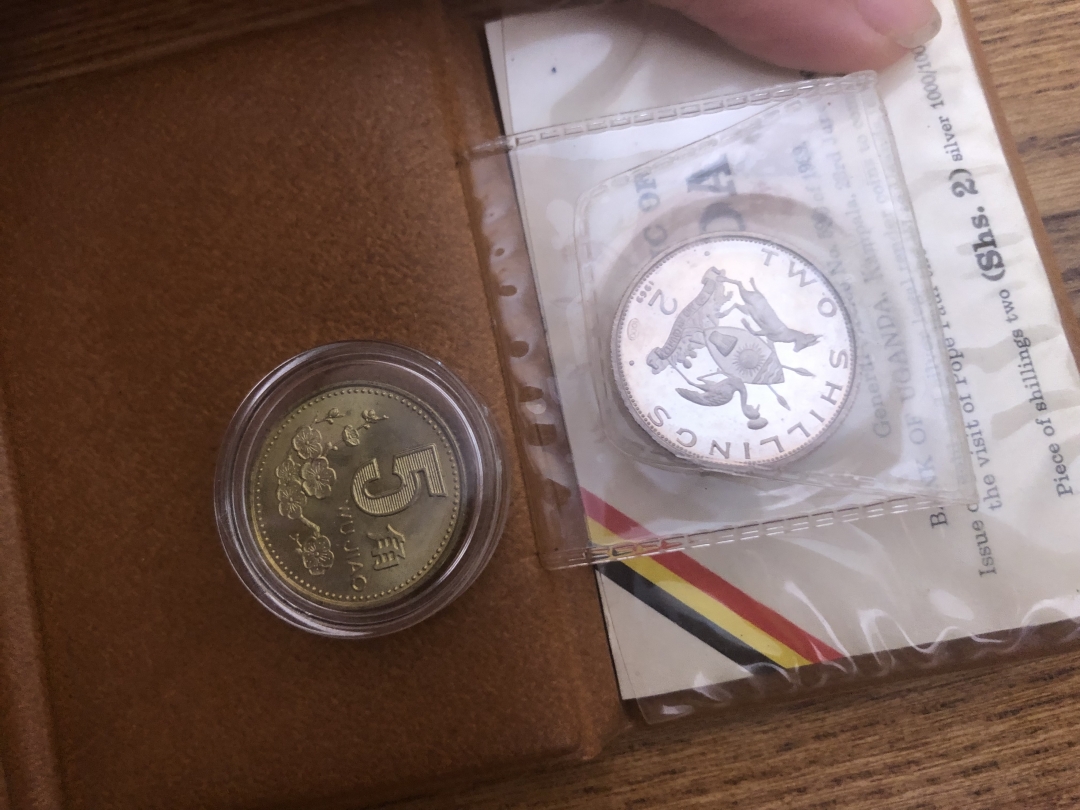 【币观天下】第六十四期拍卖 【乌干达】乌干达小钱包银币【大约5毛那么大】