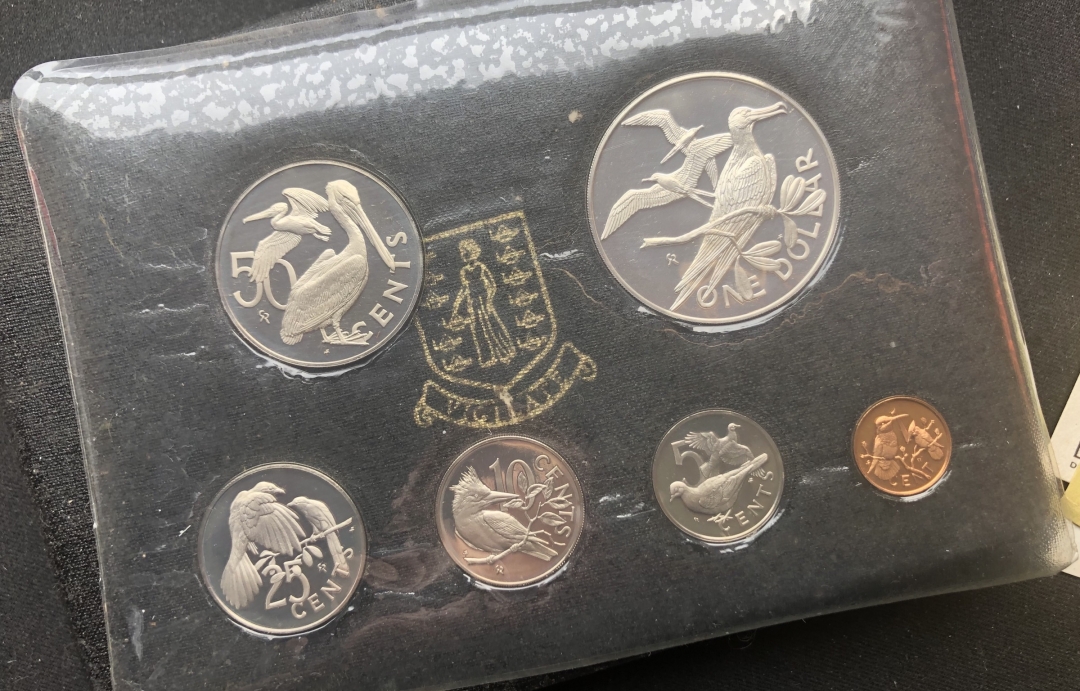 【币观天下】第六十四期拍卖 【维尔京】1974年带盒套币一套