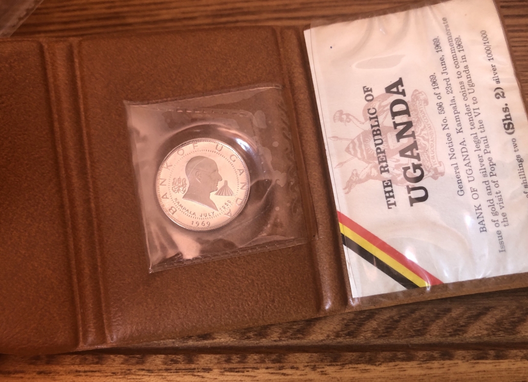 【币观天下】第六十四期拍卖 【乌干达】乌干达小钱包银币【大约5毛那么大】