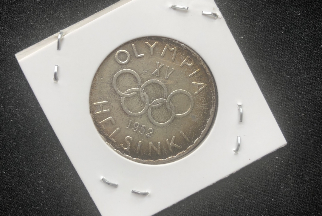 【币观天下】第六十五期拍卖 【芬兰】1952年奥运五环银币