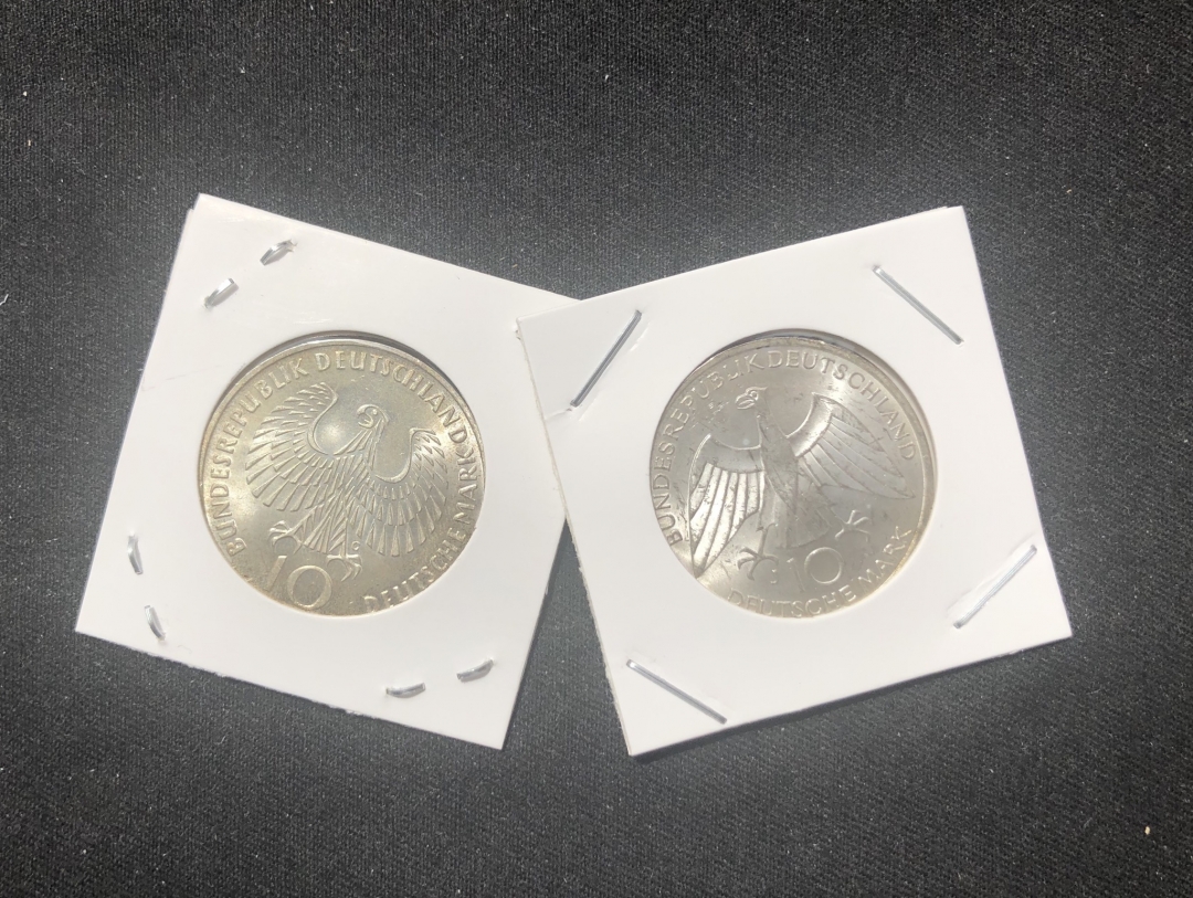 【币观天下】第六十五期拍卖 【德国】1972慕尼黑奥运银币2枚