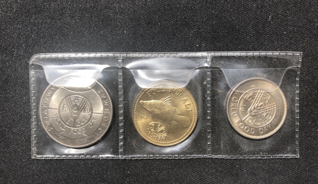 【币观天下】第六十五期拍卖 【FAO】各国FAO币三枚