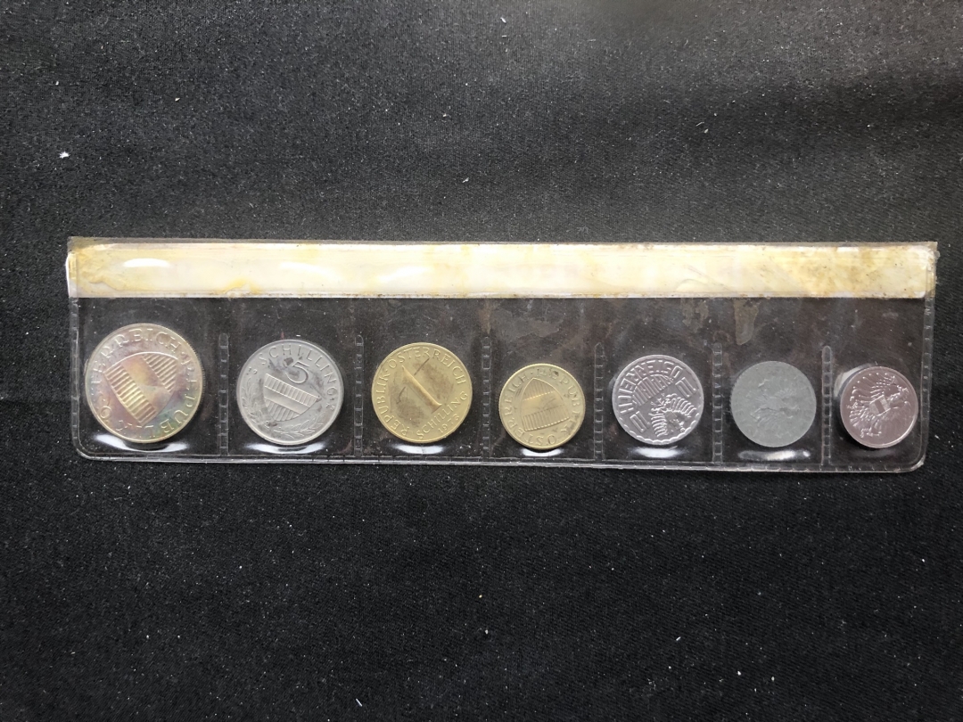 【币观天下】第六十五期拍卖 【奥地利】1973精制币7枚【包含银币一枚】