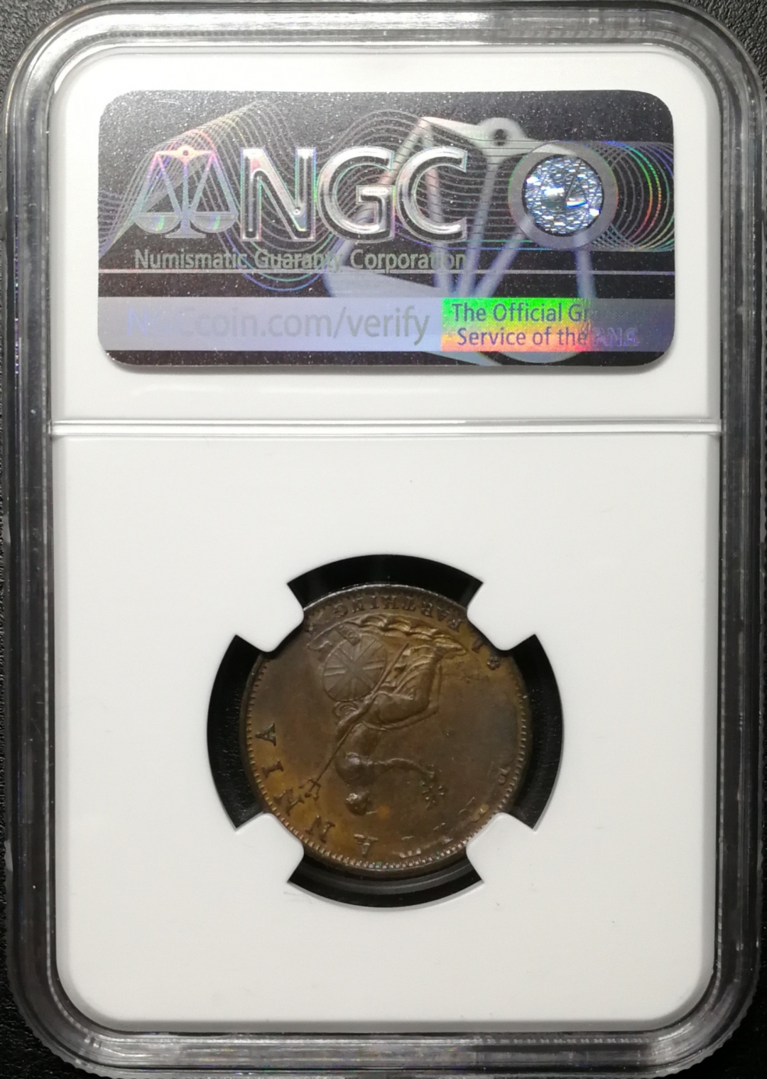 凡希社世界钱币微拍第八十四期 1799英国乔三法新NGC-MS62