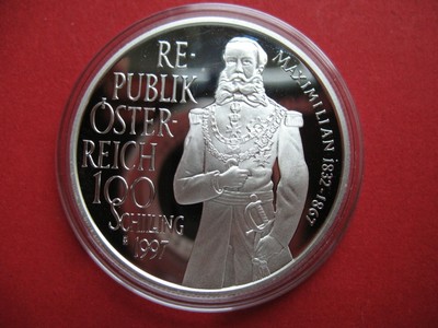 「S&S Numismatic世界钱币-拍卖第7期」 - 奥地利1997年精制100先令纪念银币 获奖币 最佳银币