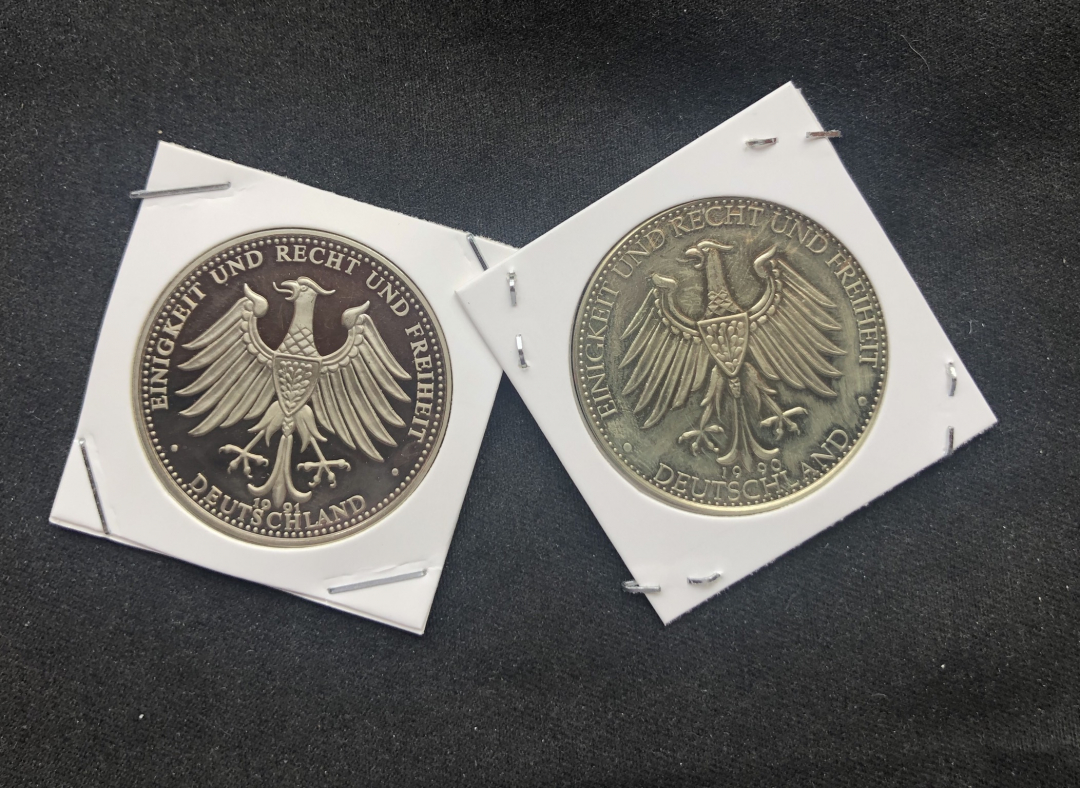 【币观天下】第六十七期拍卖 【德国】德国章2枚【带地图图案】