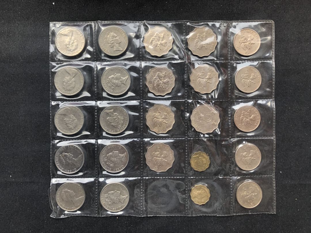 【币观天下】第六十七期拍卖 【中国香港】流通币不同年份24枚