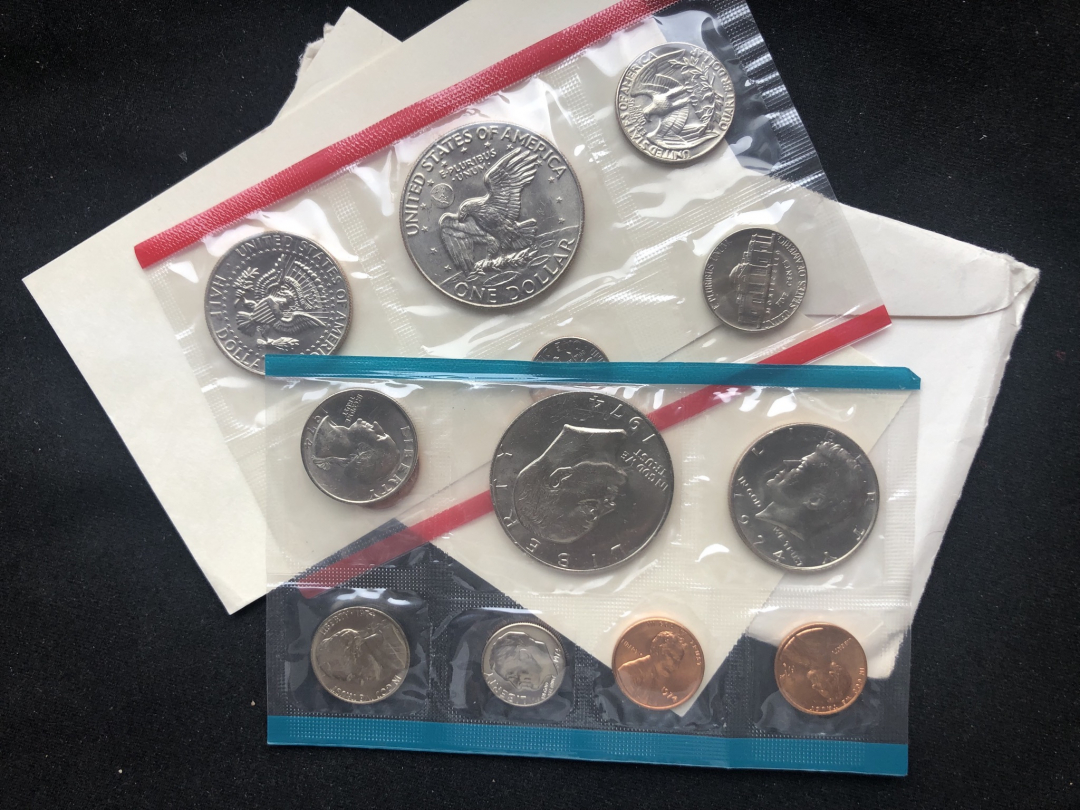 【币观天下】第六十七期拍卖 【美国】1974红蓝套币【pd版】