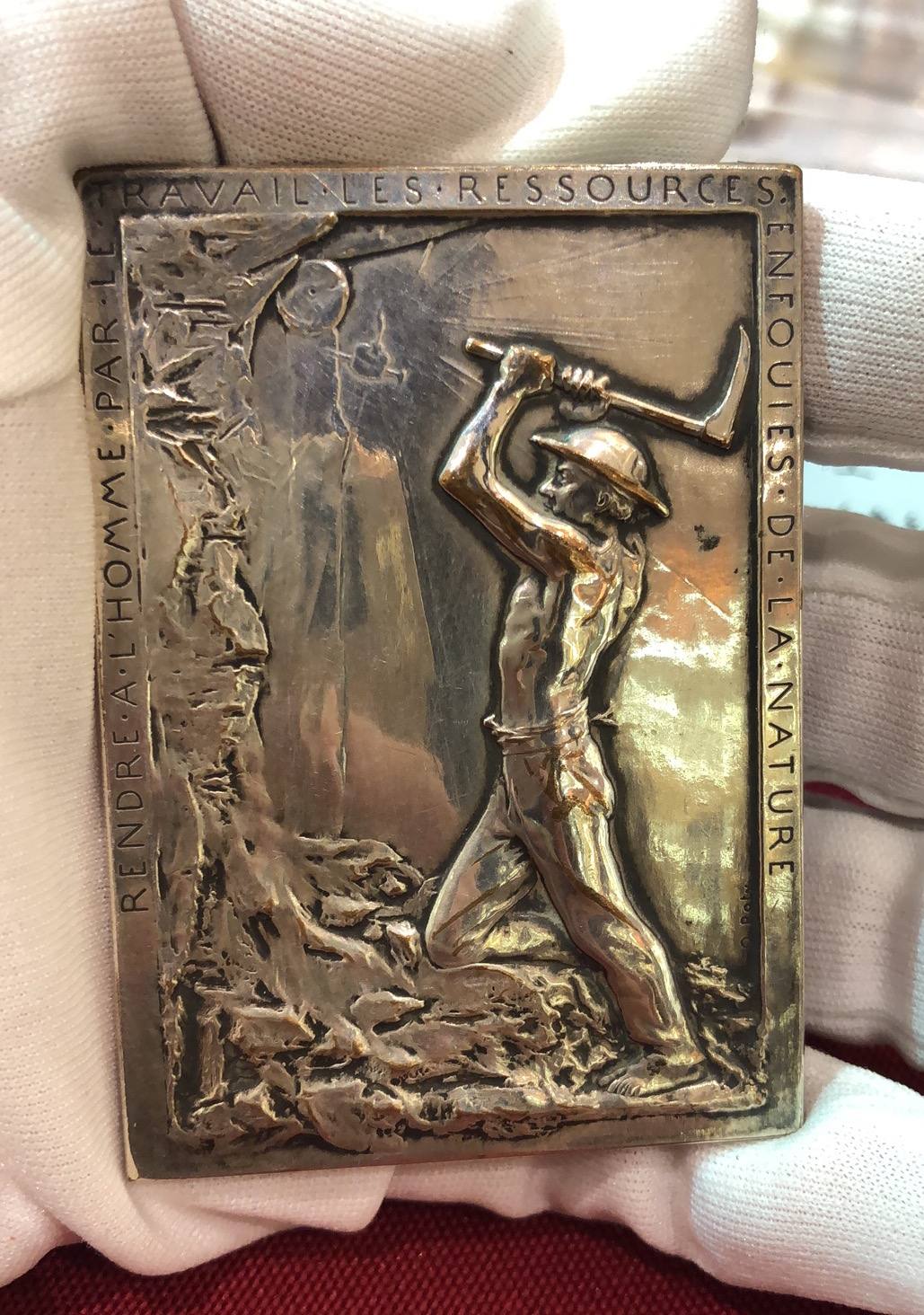 「麦朵尔俱乐部」新艺术麦朵尔大师罗蒂作品-CICE北京展销会专场 矿工