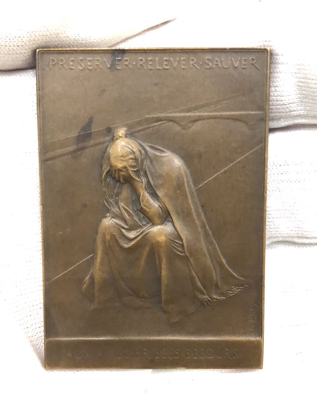 「麦朵尔俱乐部」新艺术麦朵尔大师罗蒂作品-CICE北京展销会专场 掩面而泣的妇人