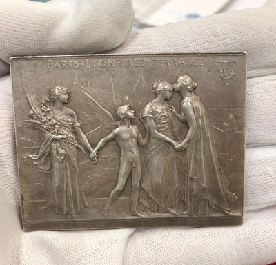 「麦朵尔俱乐部」新艺术麦朵尔大师罗蒂作品-CICE北京展销会专场 - 法国巴黎里昂铁路