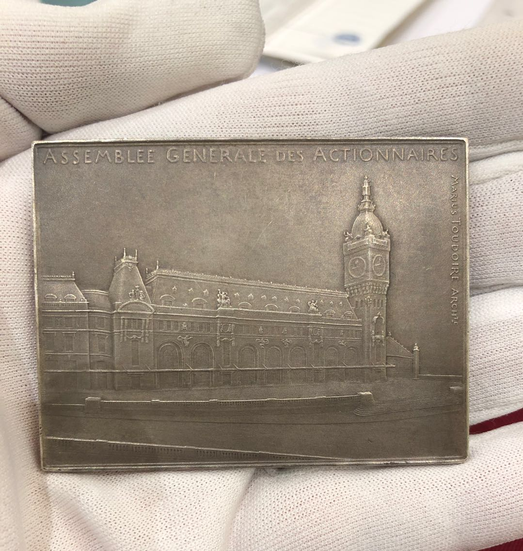 「麦朵尔俱乐部」新艺术麦朵尔大师罗蒂作品-CICE北京展销会专场 法国巴黎里昂铁路