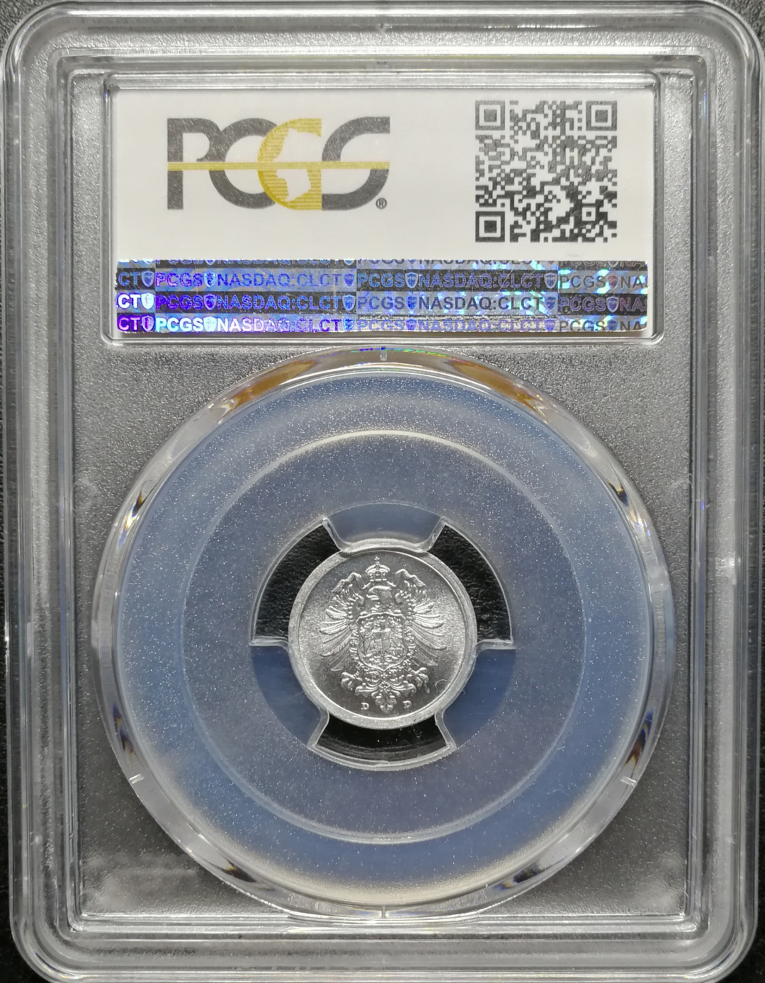 凡希社世界钱币微拍第八十五期 1917D德国芬尼铝币PCGS-MS64
