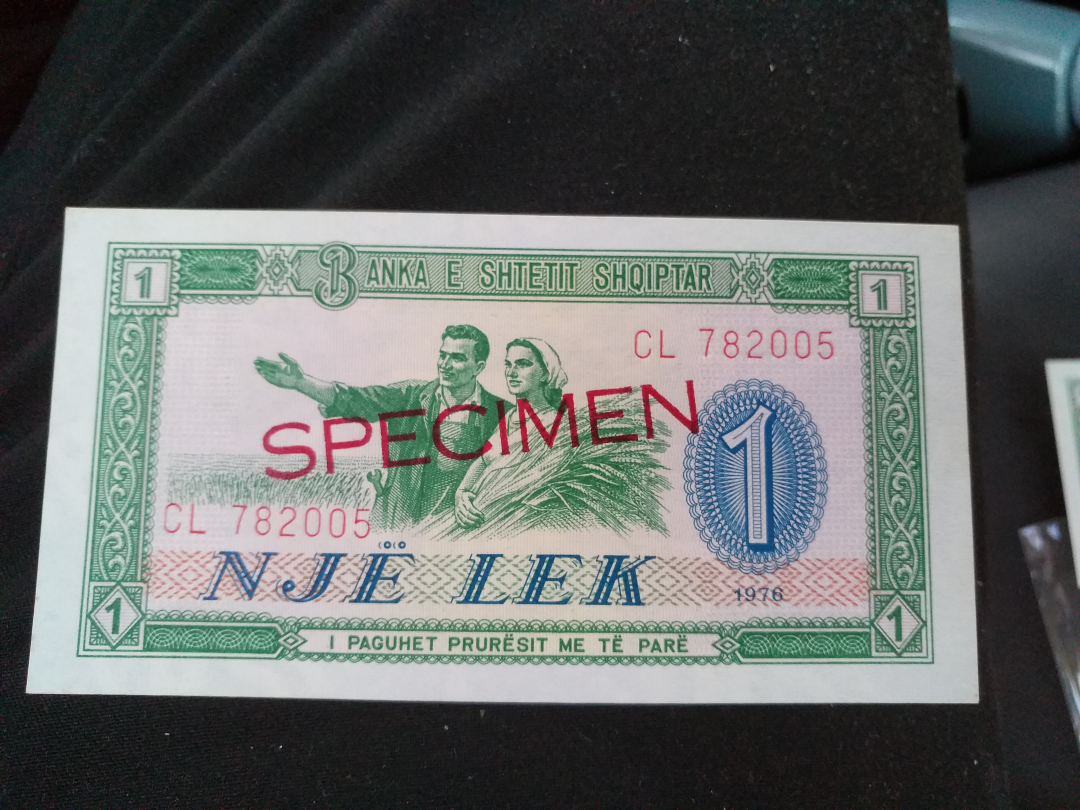 【鲸贝乐淘】千字文·第收号拍卖·CICE北京展销会专场 【中国代印】1976年阿尔巴尼亚原票、票样一组