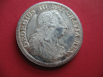 「S&S Numismatic世界钱币-拍卖第10期」 - 英属泽西群岛1808年5先令 乔治三世 后铸 珍稀币