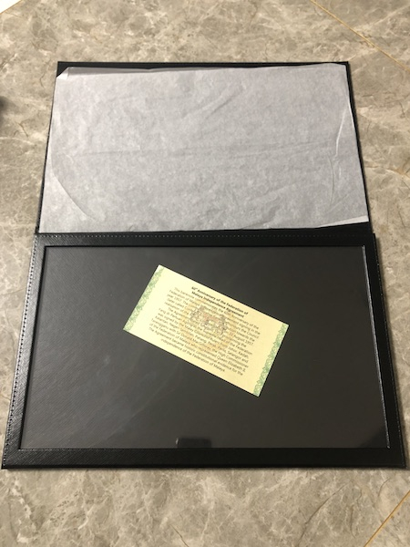 收藏联盟第八十六期暨CICE北京展销会专场拍卖 2017年马来西亚600林吉特纪念钞  世界最大钞票 PMG68E S/N:MRR0002035 带全套礼盒包装和证书