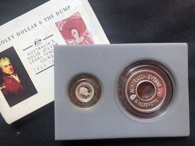 【币观天下】第六十八场拍卖-CICE北京展销会专场 - 【澳大利亚】1989年澳大利亚子母币