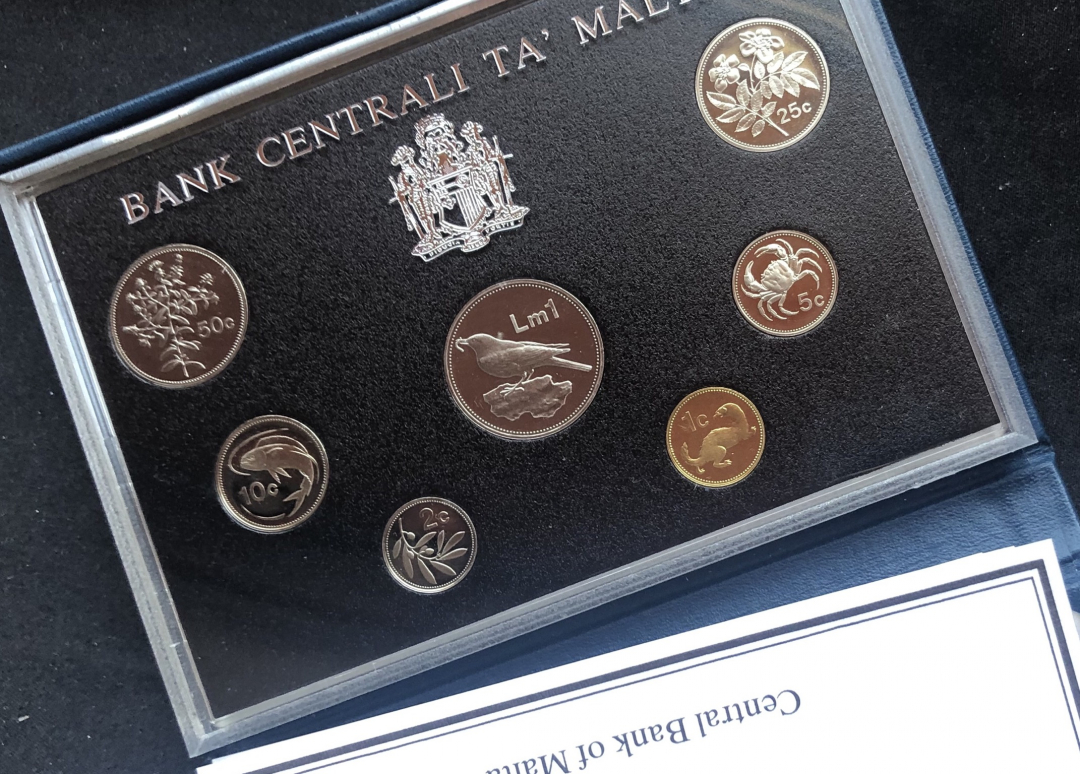 【币观天下】第六十八场拍卖-CICE北京展销会专场 【马耳他】1986年精制币套装7枚