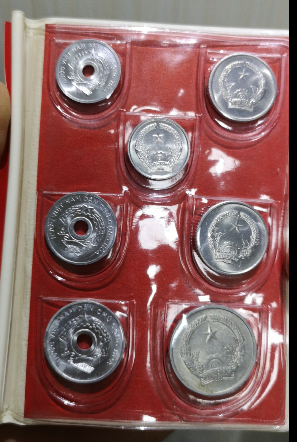 【鲸贝乐淘】千字文·第收号拍卖·CICE北京展销会专场 【越南】1958.1976年硬币套装