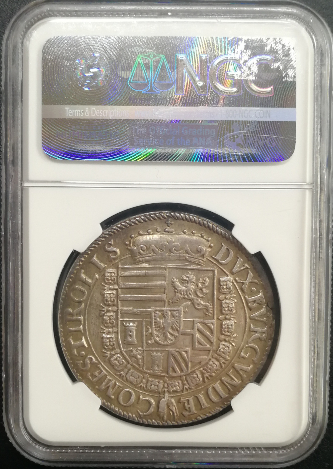 凡希社世界钱币微拍卖CICE专场大拍 十六世纪奥地利费迪南德塔勒大银NGC-MS63